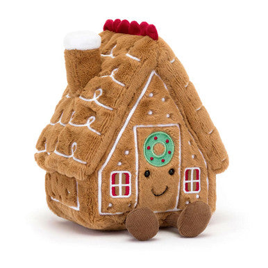 Jellycat Giftable Plush Amuseables Gingerbread House