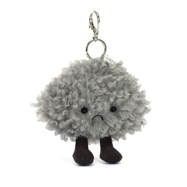 Jellycat Giftable Plush Amuseables Storm Cloud Bag Charm