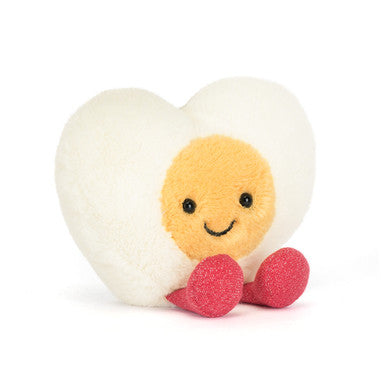 Jellycat Giftable Plush Amuseables Heart Boiled Egg