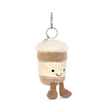 Jellycat Giftable Plush Amuseables Perkle Coffee Bag Charm