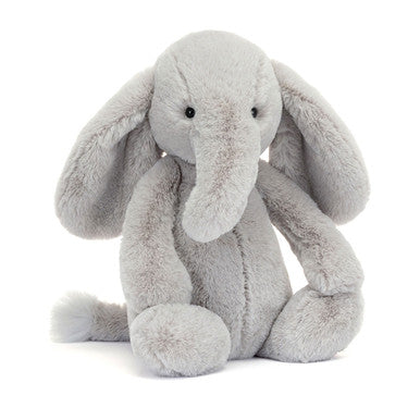 Jellycat Giftable Plush Bashful Luxe Elephant Thuddeus