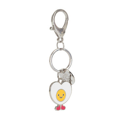 Jellycat Giftable Plush Amuseables Heart Boiled Egg Keyring