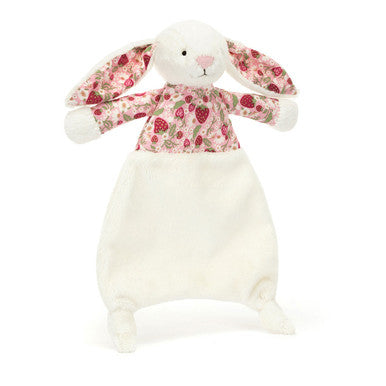 Jellycat Giftable Plush Blossom Cream Bunny 'Berry' Comforter