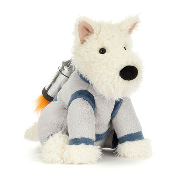 Jellycat Giftable Plush Munro Scottie Dog 'Space'